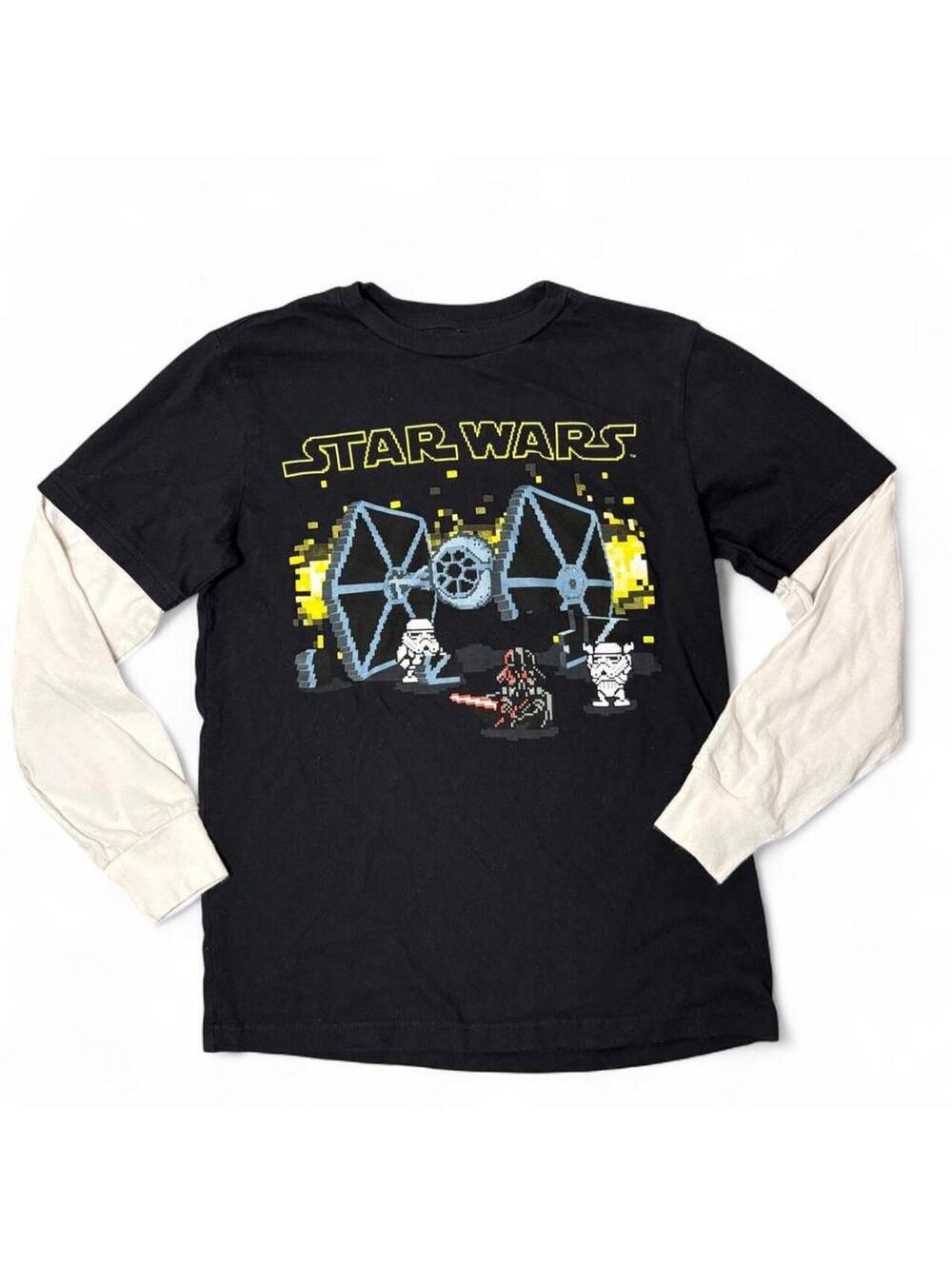 Star Wars graphic long sleeve tee youth large